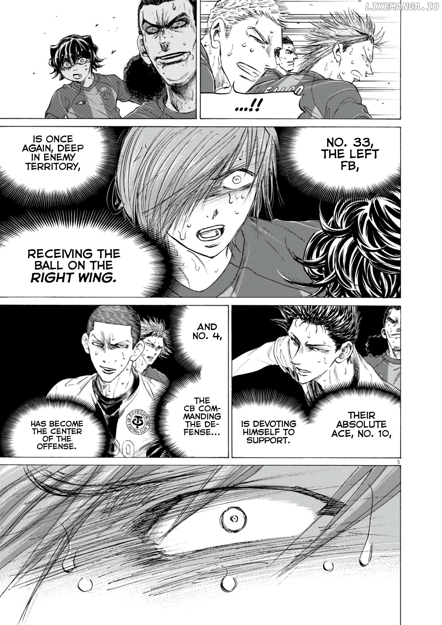 Ao Ashi, Chapter 396 image 06